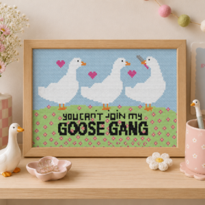 Goose Gang Cross Stitch Pattern