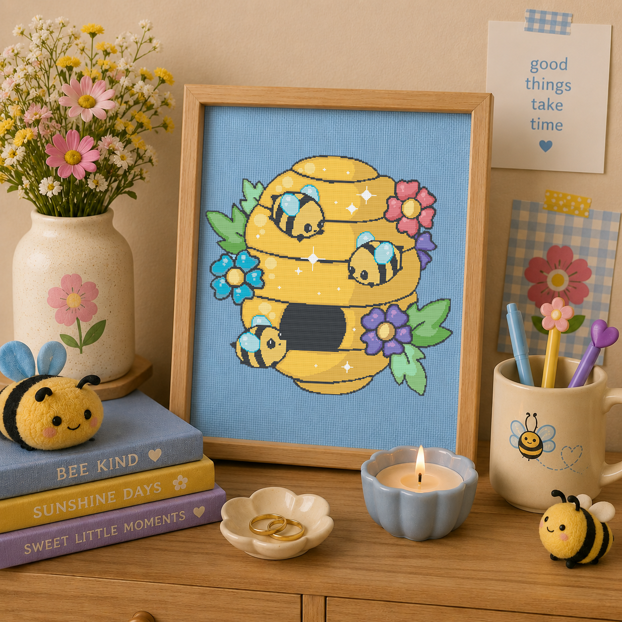 Honey Home Cross Stitch Pattern - Image 4
