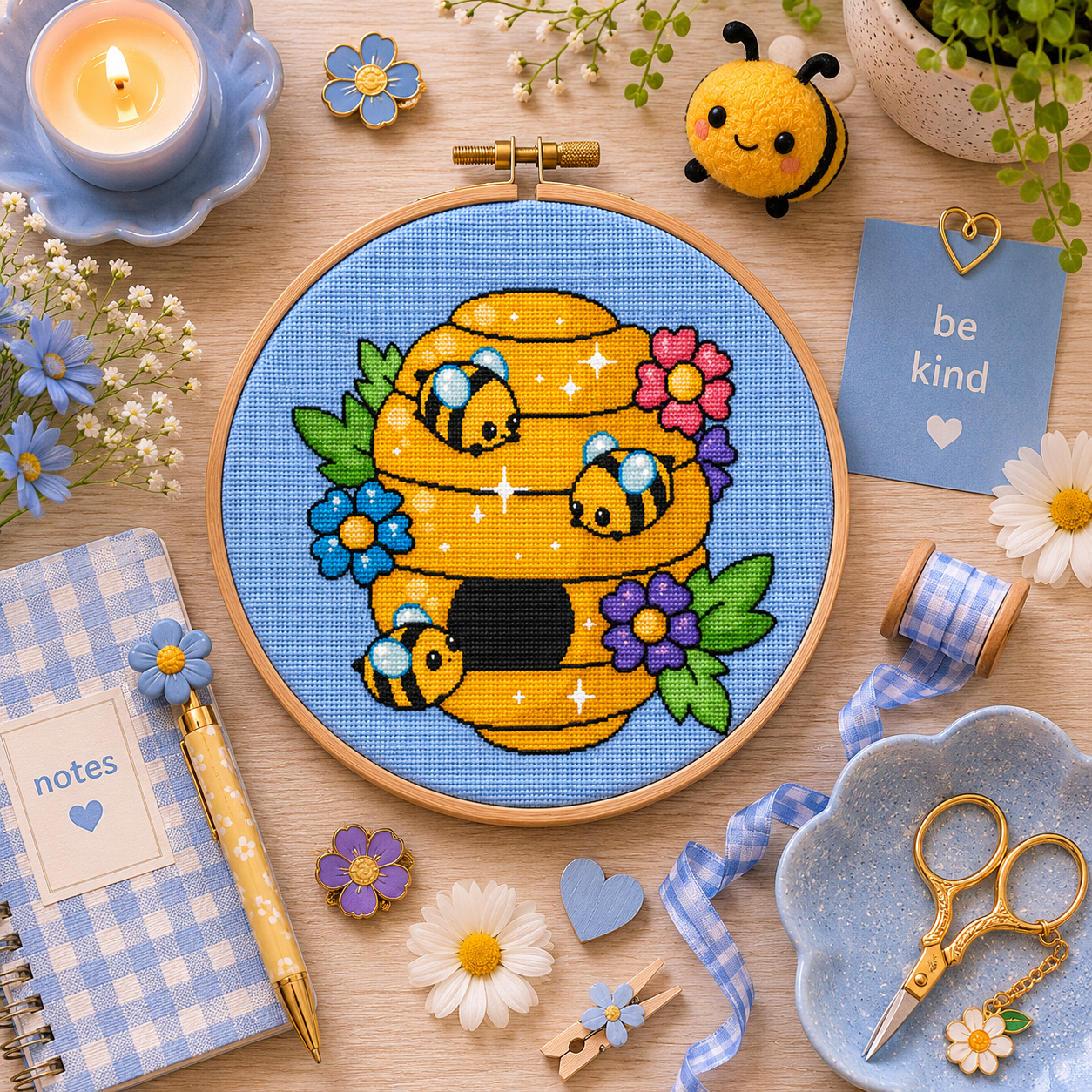 Honey Home Cross Stitch Pattern - Image 3